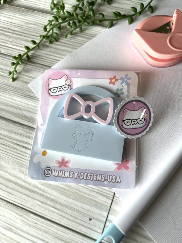 Esquinero para Scrap Celeste Whimsy Lazo