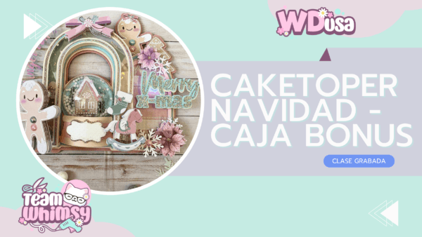 Caketopper Ginger Town y cajita de Bonus