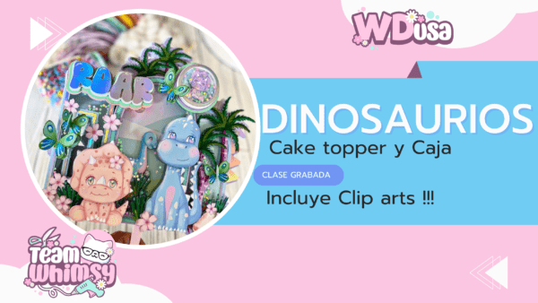 Caketopper Dinosaurio