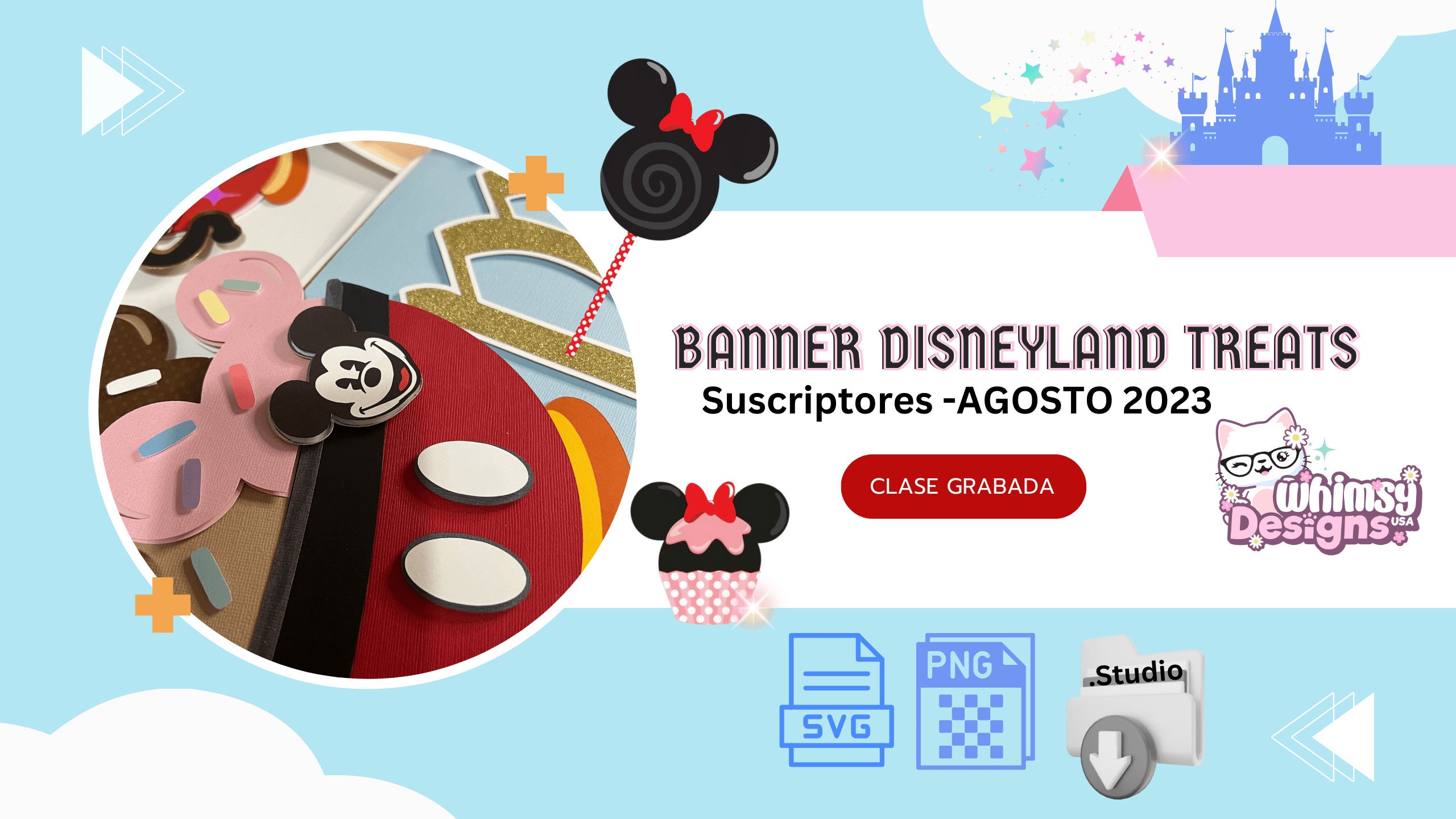 Banner Disneyland – Estructura- PARTE 2