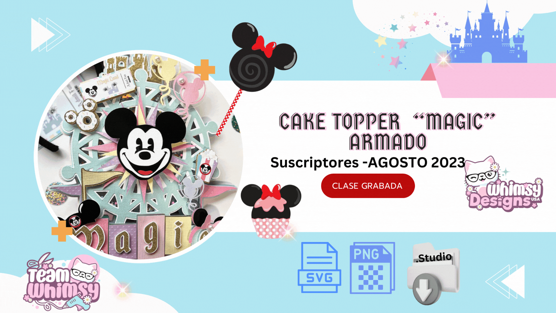 Caketopper  “MAGIC” – ARMADO