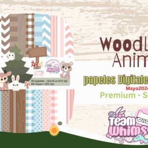 Papeles Digitales - Woodland Animals