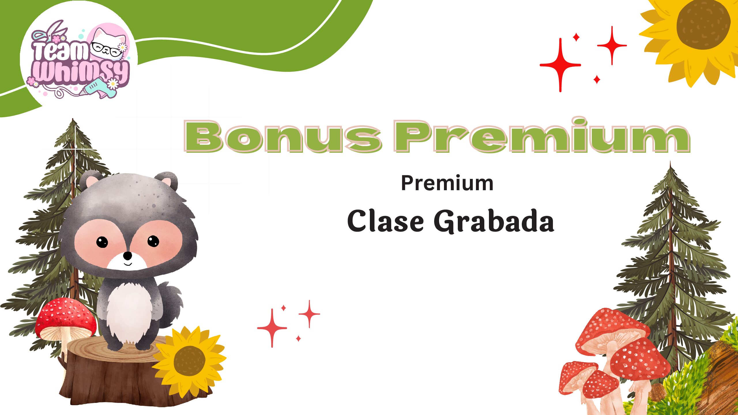 BONUS PREMIUM - Woodland animals