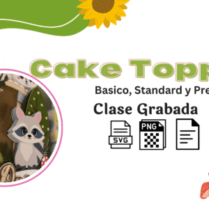 Cake Topper - WOODLAND
