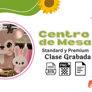 Centro de Mesa - Woodland animals