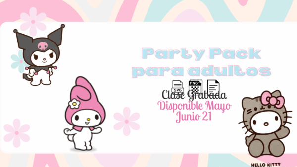 SANRIO PARTY PACK - Para adultos