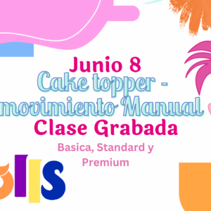 CakeTopper con movimiento manual - Trolls