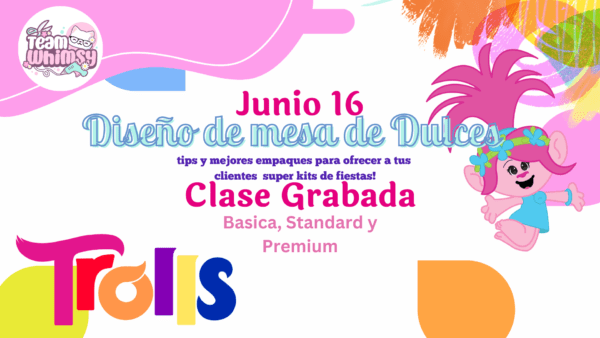 Diseño de Mesa de dulces ! empaques Troll