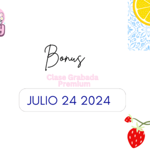 BONUS - Limones y Fresas !