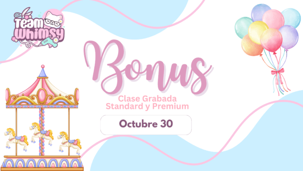 BONUS- Carousel Rosa