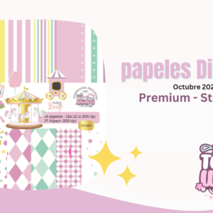 Papeles Digitales y Clip arts - Octubre 2024