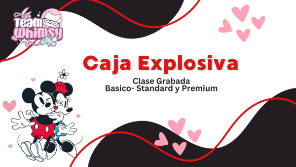 Caja Explosiva - Mickey & Minnie