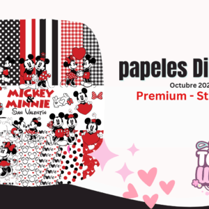 Papeles Digitales - Mickey & Minnie