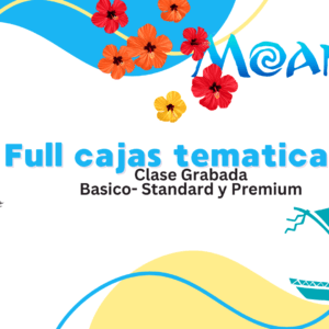 Full Cajas Tematicas - Moana 2
