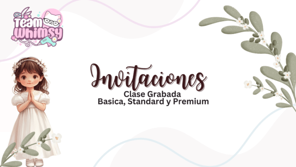 Invitaciones - Comunion