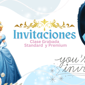 Invitaciones - Cenicenta