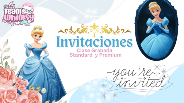 Invitaciones - Cenicenta
