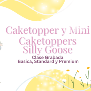 Caketopper - silly goose