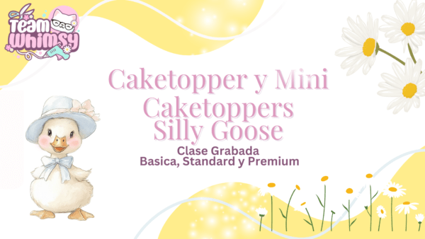 Caketopper - silly goose