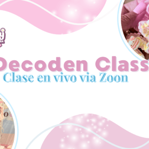 DECODEN CLASS sin caja de Materiales $40 - LIVE