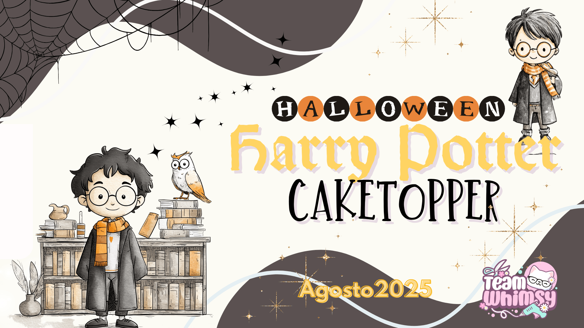 Cake topper – Harry Potter