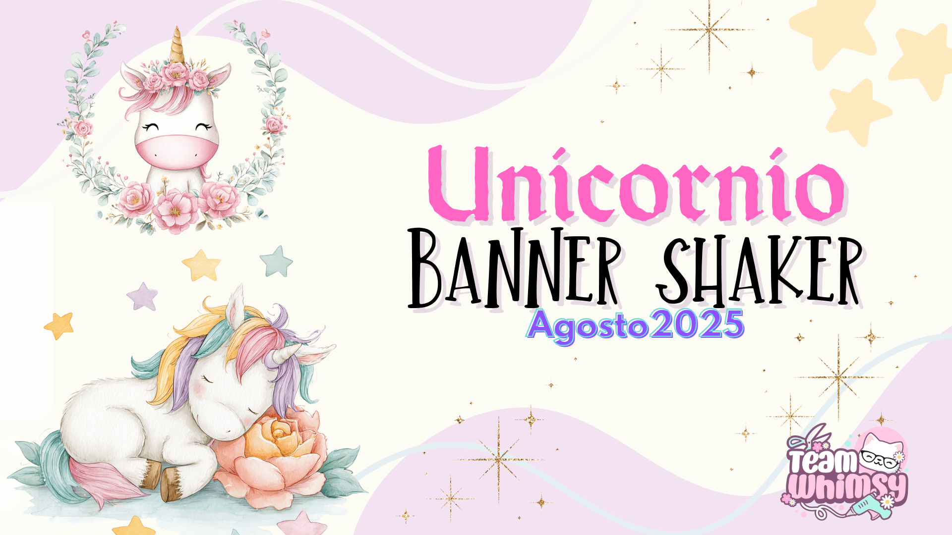 Banner Shaker – Unicornio